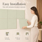 Felt Bulletin Board Tiles, Cork Board Alternative, 48 x 36 in - Image 5