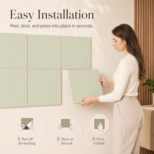 Felt Bulletin Board Tiles, Cork Board Alternative, 48 x 36 in - Image 5