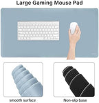 MOSISO Keyboard Mouse Pad Set, Large Gaming Mouse Pad&Keyboard Wrist Rest - Image 4
