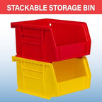 Akro-Mils 30210 AkroBins Plastic Storage Bins, 5"x4"x3", Red, 24-Pack - Image 5