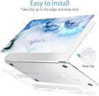 Mektron for 2026/2025/2024/2023 MacBook Air 15 INCH M5 A3448 /M4 A3241 /M3 A3114 /M2 A2941 Case, Printed Plastic Hard Shell Cover with 15.3" Liquid Retina Display Touch ID, Cloud & Lightning - Image 5