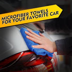 HOMEXCEL Microfiber Cleaning Cloth 150 Pack, 12.5 x 12.5 inch Microfiber Towels for Cars, Ultra Absorbent Car Washing Cloth, Lint Streak Free Cleaning Rags for Car, Kitchen, and Window, Multicolor - Image 3