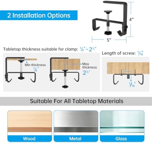 Heavy Duty No Drill Under Desk Cable Management Tray 28 inch - Image 4