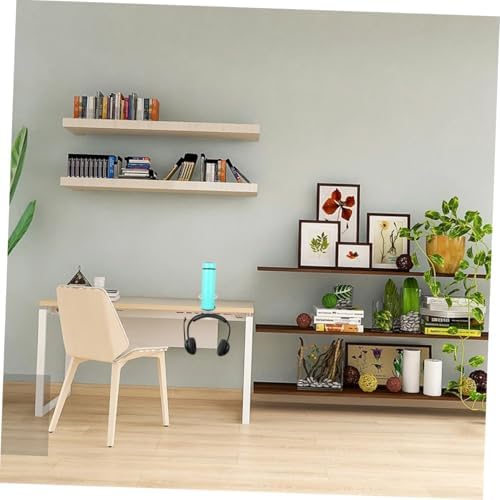 Vaguelly Headphone Hanger Hook Adjustable Under Desk Holder for Headsets and Drink Cups Easy Installation Design for Office - Image 6