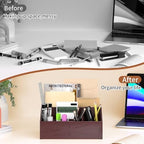 Large Mail Organizer Countertop,Farmhouse Desk and Kitchen Countertop Storage, Letter Sorter, Desk Mail Organizer and Bill Organizer, Desktop File and Paper Holder - Image 5