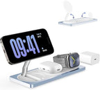 PETINO 3 in 1 Wireless Charging Station for Apple Devices with MagSafe by Petino