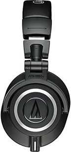 Audio-Technica ATH-M50x Professional Studio Monitor Heaphones Professional Grade, Critically Acclaimed with Headphone Stand & Goby Labs Headphone Cleaner w/Cloth - Image 3