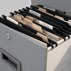 party greeting 8 Pack Black Hanging File Folder Dividers for Cabinets - Image 5