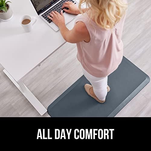 GORILLA GRIP Cushioned Antifatigue Kitchen Mat for Floor, 20x32, Charcoal - Image 7