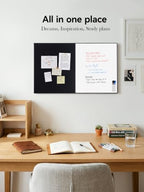 ARCOBIS Cork Board White Board Combo - Image 2