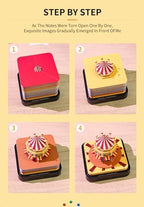 3D Calendar 2027,3D Desk Calendar 2027,Time Piece Calendar 2027,3D Art Calendars Memo Pad 2027,Circus Desktop Decoration,Birthday Gift,New Year Gift (Circus) - Image 6