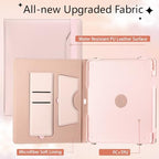 E NET-CASE Case for Kindle Scribe 10.2 inch(2024/2022 Release),Premium PU Leather with Card Slot and Pen Holder and Auto Sleep/Wake,Shoulder Strap Cover for 10.2" Kindle (Rose Gold) - Image 4