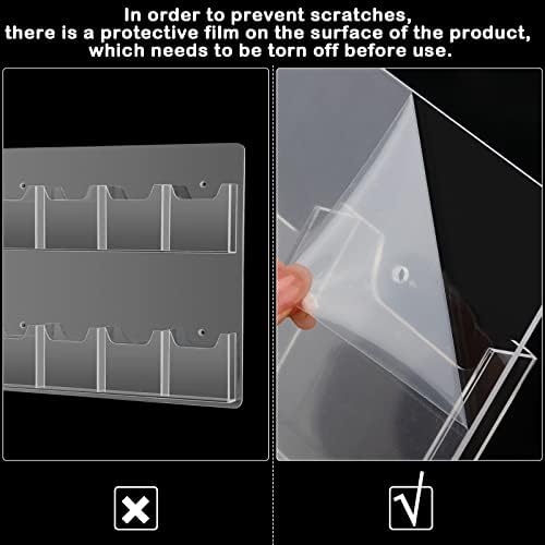 Eersida Acrylic Brochure Pamphlet Holder Brochure Display Stand - Image 3