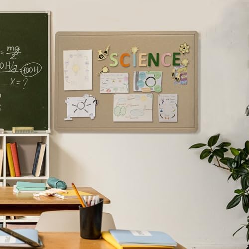 Felt Bulletin Board 24x18 inches, Decorative Pin Board for Home & Office - Image 6