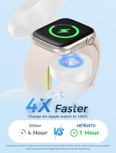 Mag-Safe Charger 3 in 1 Charging Station for iPhone Apple Watch AirPods - Image 5