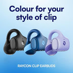 Raycon Everyday Clip-On Earbuds, Open Ear & Water Resistant, 30Hr (Blue) - Image 5