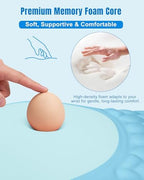 Ergonomic Mouse Pad with Sloped Memory Foam Wrist Rest - Image 3