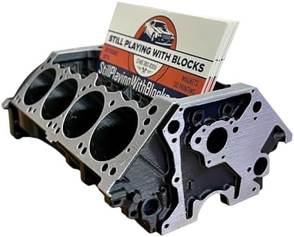 Small Block Chrysler Business Card Holder Organizer, Mechanic Gift For Men, Car Stuff, Car Accessories For Men, Business Card Holder Desk, Mini V8 Engine, V8 Engine Model Kit, Car Engine by SandsOriginalProducts%C2%AE