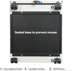 DEVAISE 2 Drawer File Cabinet with Lock for Home Office, Fully Assembled - Image 7