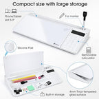 Varhomax Glass Desk Whiteboard with Calculator - Image 6