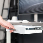 VIVO White 13 x 9 inch Under Desk Storage Drawer, DESK-DR1H-W - Image 4