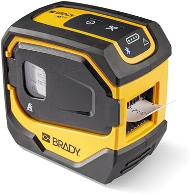 Brady M511 Portable Wireless Industrial Label Printer, Bluetooth Compatible, Li-ion Battery, Military-Grade Shock Resistance, Works with Android and iPhones by BradyCorp