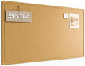 Fluxynara 59" x 35.4" Large Bulletin Board, Mustard Yellow by FLUXYNARA