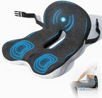 Office Chair Cushion, Ergonomic Seat Cushion with Lumbar Support by Unknown