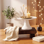 Briwooody Wood Riser Pedestal Stand for Kitchen Counter, 12 x 7 Inch - Image 5