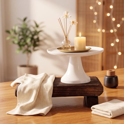 Briwooody Wood Riser Pedestal Stand for Kitchen Counter, 12 x 7 Inch - Image 5