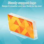 65 Pcs Business Card Holder Transparent Acrylic Postcard Display Holder Desktop Style Card Stand for Home Office Desk Table - Image 4