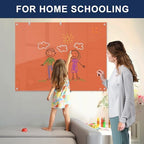 TSJ OFFICE White Board for Wall - 48" x 36" Orange Glass Board 4 X 3 FT - Image 5