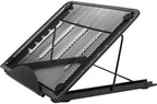 Foldable Skidding Prevented Tracing Holder Multifunction Laptop Bracket 6 Angle Points Adjustable for Diamond Art Painting (Black) - Image 2