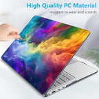 Mektron Case for 13.8" Microsoft Surface Laptop 8/7 (2026/2024) Surface Laptop 13.8 Inch Cover Fits Model 2036, Keyboard Cover +Screen Protector +Dust Plugs, Rainbow Cosmic - Image 6