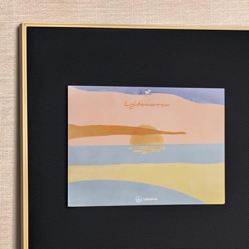 Fabric Bulletin Board 30x20 inches, Golden Aluminum Framed Wall Pin Board - Image 3