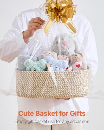 KALLAX Small Woven Storage Basket for Organizing, 13.5x9.5x5 inches, 3 Pack - Image 7