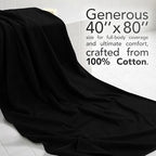 American Soft Linen 100% Cotton Luxury Turkish Towels, 40x80 XL Bath Sheet - Image 2