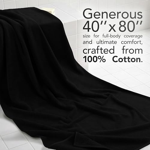 American Soft Linen 100% Cotton Luxury Turkish Towels, 40x80 XL Bath Sheet - Image 2