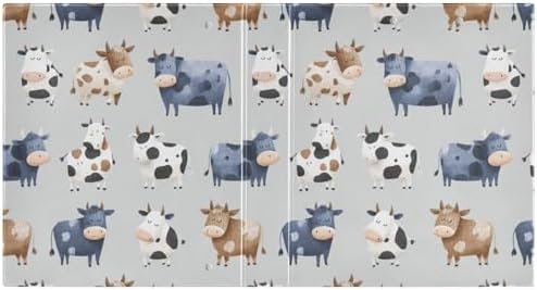Cute Cows 3 Ring Binders 1.5 Inch Clear View Three Ring Binders Versatile Binder for Work School Office Supply 1 Pack - Image 2