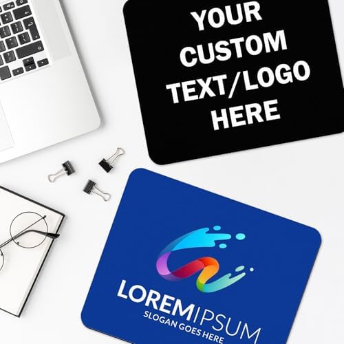 200 Pack Custom Mouse Pad Bulk with Photo Logo, Personalized Laptop Desk Mat - Image 6