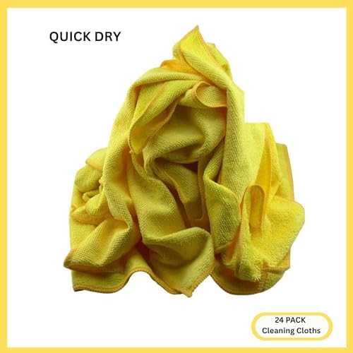 Microfiber Cleaning Cloth for Kitchen & households, Towels for Cars - Image 5