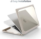 Batianda Heavy Duty Case for MacBook Air 13 Inch 2018-2020, Khaki - Image 6