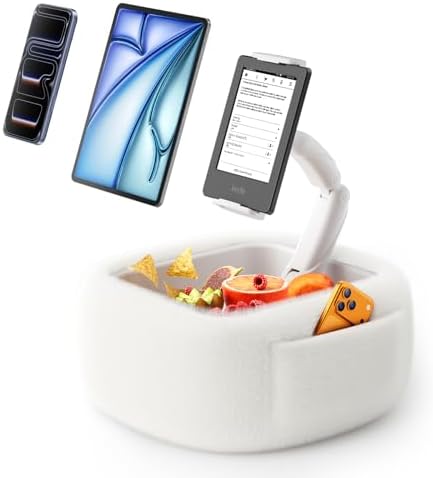 LULULOOK Tablet Pillow Stand for Kindle/iPad, Kindle Holder for Bed, White by LULULOOk