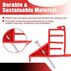 200 Pack Multi-Cable Staples with Steel Nails, Electrical Wire Stackers - Image 3
