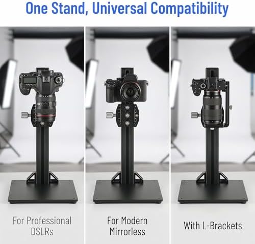 Copy Macro Stand, Film Digitization Scanning Stand, with Camera Quick-Release Plate-Adjustable Height, Column Height 450mm, for DSLR Macro Shoot, Animation Rostrum - Image 3