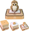 3D Owl Calendar 2027 Time Piece Memo Pad with Touch LED Light by RWUJILONG