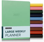 Harbor Large Weekly Monthly Planner 2026-2027 Cambridge Jade by Harbor