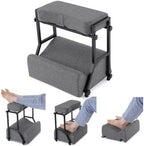 BALAPET Adjustable Foot Rest Under Desk, 3 Heights and Heel Support by BALAPET