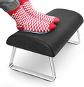 Waterproof Footrest, Upgraded High Elasticity Foot Rest Under Desk Footrest, Ergonomic Foot Rest for Under Desk at Work, Highly Supportive, No Deformation, Black by ROMALOVE
