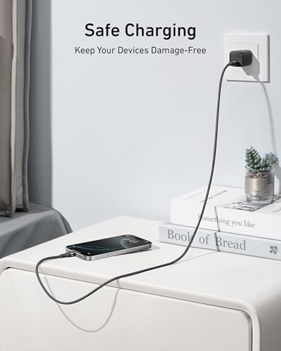 Anker Nano USB C to USB C Cable, 240W Fast Charging Cable (Black, 10ft) - Image 6
